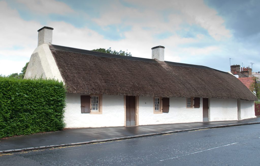 Burns Cottage near the Salt House Hotel in Troon - ideal for walking or cycling to.