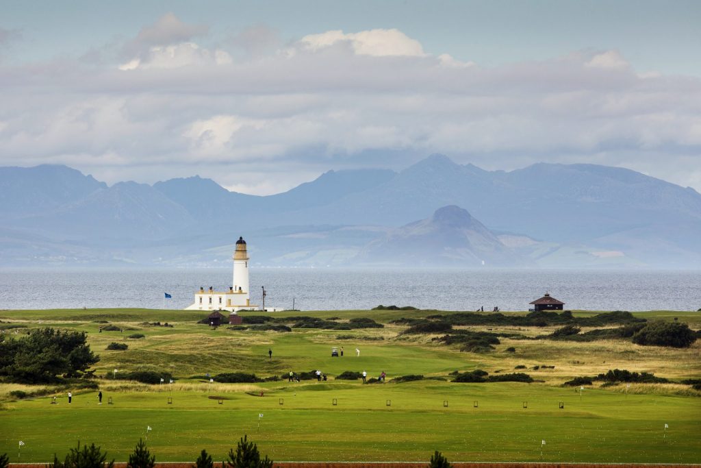 The Ailsa course at Trump Turnberry
